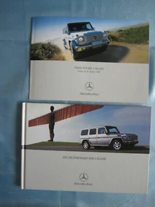MERCEDES-BENZ G-Klasse,G-Modell Baureihe W463 Prospekt/Preisliste von 05/2004 - Bild 1 von 12