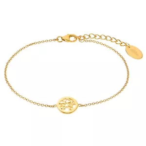 s.Oliver Jewel Women Bracelet Arm Chain Silver Gold Coin 2032596 - Picture 1 of 1
