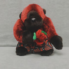 Dan Dee Gorilla 10" Wild Thing Valentines Hot Stuff Boxers & Red Rose 10" Plush