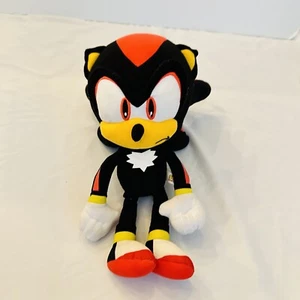Sonic the Hedgehog Shadow Stuffed Plush Black Sega Toy Factory 2017 P7 - Picture 1 of 4