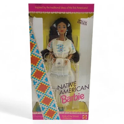 Muñecas Barbie nativas americanas Mattel 1992 colección #1753 Foto 1 de 4