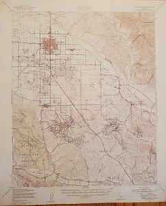 Santa Maria Quadrangle, CA 1954 VTG USGS Topo Map Army Corps of Engineers - Picture 1 of 6
