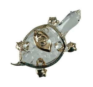 Figurine Tortue en verre soufflé - Déco - Bibelot - Artisanat fait main 1632 - Picture 1 of 8