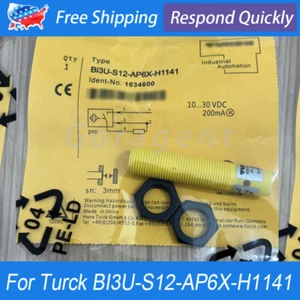 New Proximity Sensor Switch For Turck BI3U-S12-AP6X-H1141 10-30VDC 200mA 3mm - Picture 1 of 4
