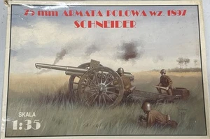 RPM 35007 WW2 Canon 75mm Armata Polowa wz. 1897 Schneider 1/35 Boxed Unbuilt Kit - Picture 1 of 2