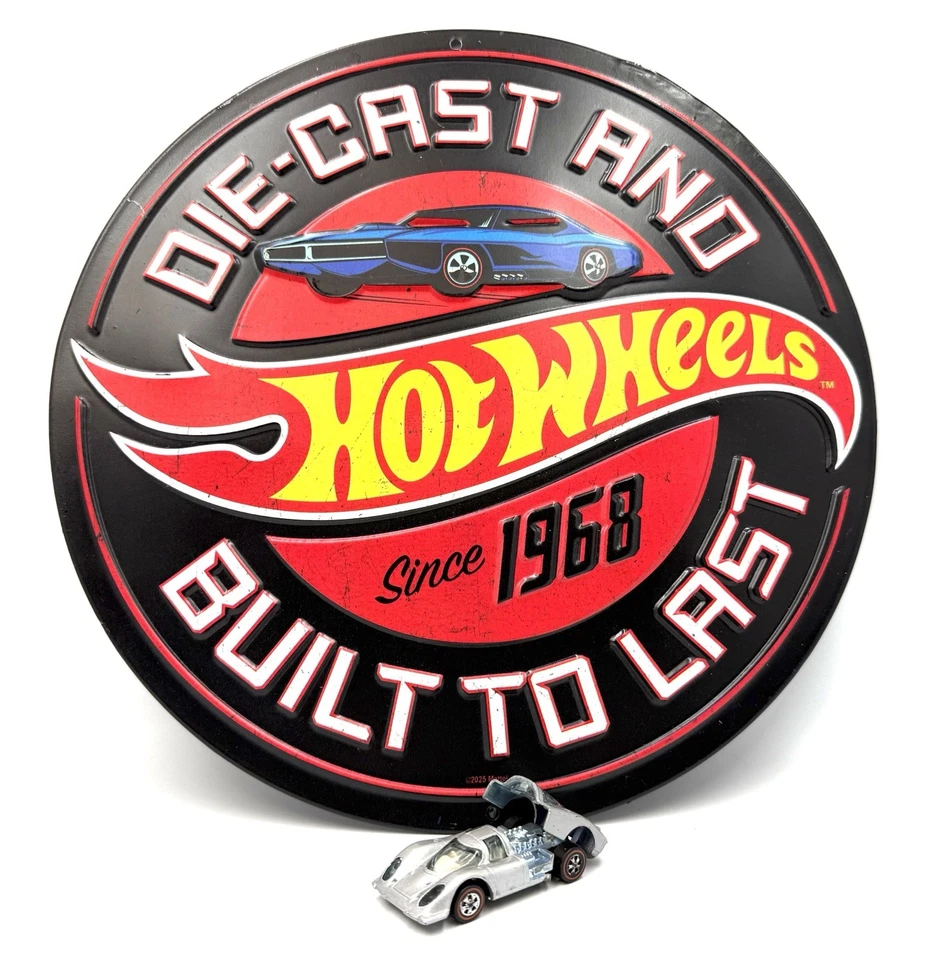 VINTAGE 1969 HOT WHEELS REDLINE PORSCHE 917. Clear glass, very nice condition  - Image 1 of 4