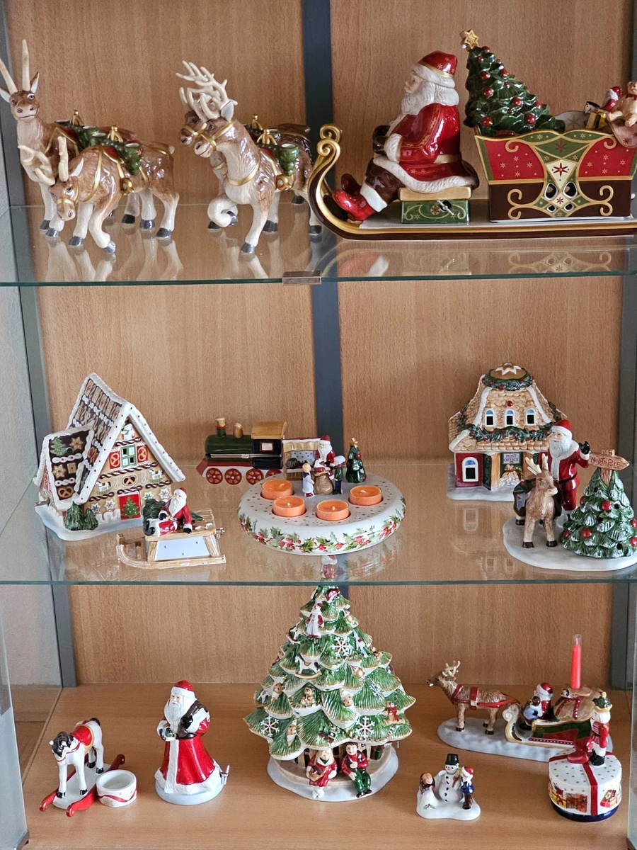 Spetebo Retro Spieluhr „Oh Tannenbaum“ – Drehender Weihnachtsbaum, 16 Cm, Musiklaufwerk, Für Deko Innen