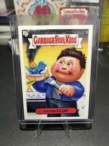 GARBAGE PAIL KIDS  2022 WAS THE WORST EATON ELON 💎💎💰💰⚡️🔥💥 - Picture 1 of 2