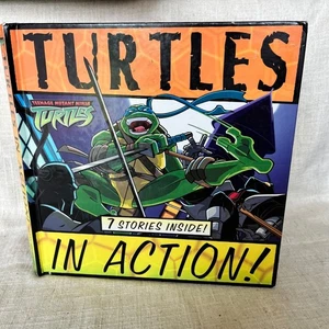 Teenage Mutant Ninja Turtles In Action! 7 Stories Hardcover Book 2005 - Imagen 1 de 6