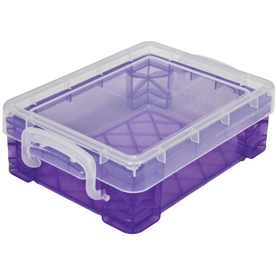 Storage Studios Super Stacker Crayon/Chalk Box-1.6"X3.5"X4.8" Assorted Colors - Image 1 of 1