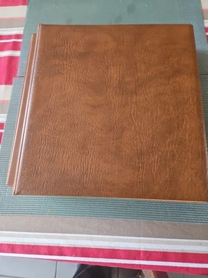 LINDNER: Ancien Album vide pour Timbres Français 1984  à 1987. lot 132/90    - Photo 1/4