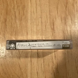 Metallica Live At Festival Hall Osaka JP 11/18/86 CASSETTE TAPE SEALED megadeth - Picture 1 of 4