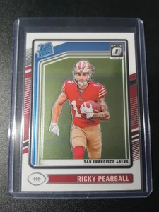 Ricky Pearsall - Donruss Optic Football 2024 - 49ers- Rated Rookie - Bild 1 von 2