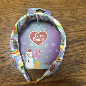 Girls Care Bears Satin Christmas Headband NWT - Picture 1 of 4