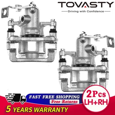 2x Pinza de freno trasera con soporte izquierda y derecha para Hyundai Accent 2012-2017 Foto 1 de 4