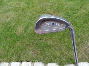 PING EYE2+ 2 IRON 18* STEEL ZZ LITE REG SHAFT BLUE SPOT 40" LONG - Picture 1 of 11