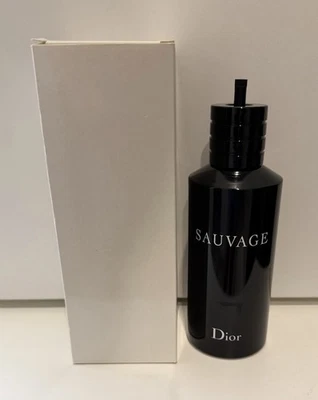 Recarga Sauvage de Christian Dior 300 ML/10 oz para hombre EDT RECARGA NUEVO + 2 muestras Foto 1 de 3