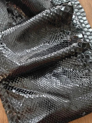 Genuine Snake skin, Italian genuine snake leather, exotic leather  - Image 1 of 4