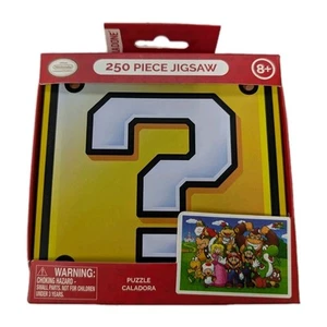Super Mario 250 Piece Jigsaw Puzzle Nintendo Official Package New - Picture 1 of 4