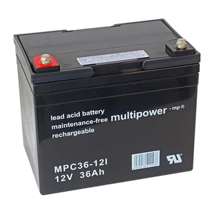 Multipower MPC36-12I 12V 36Ah zyklisch AGM - Bild 1 von 2