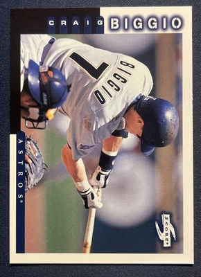 1998 Score Craig Biggio HOF 休斯顿太空人队棒球 ⚾️ 卡 #70 — 第 1/4 张图片