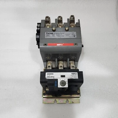 FURNAS 30HS 32A1V MOTOR STARTER 90A WITH 48BSJ3M10 OVERLOAD RLEAY 30-60A - Image 1 of 4