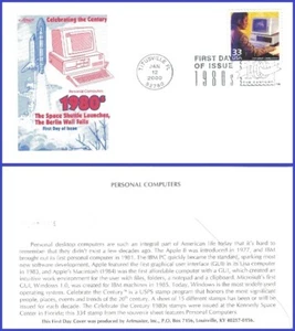 USA3 #3190n U/A ARTMASTER FDC 1980s Presonal Computer - Bild 1 von 1