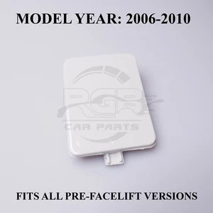 Tapa gancho remolque parachoques delantero para Mercedes Clase R W251 2006-2010 blanco calcita 650 - Imagen 1 de 18