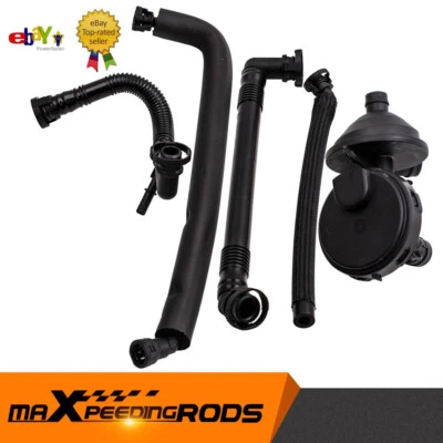 PCV Crankcase Vent Valve & Breather Hose Kit For BMW E46 X3 325i 11617501566 - Image 1 of 4