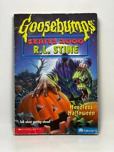 1st Print #10 Headless Halloween Goosebumps Series 2000 Vintage YA Horror Stine - Picture 1 of 24