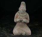 15cm China Antique Statue Tang Sancai Porcelain man Statue Pottery