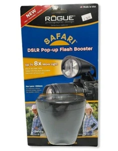 ^ Rogue Safari DSLR Pop-Up Flash Booster Up to 8X More Light ------- (V,156) - Picture 1 of 2