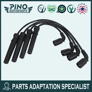 4 cables de bujía para Chevrolet Aveo 2004-2008 Aveo5 Pontiac Daewoo L4 1,6 L - Imagen 1 de 8