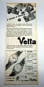 PUBBLICITA' 1958 OROLOGI VETTA SUISSE  RITAGLIO GIORNALE - Imagen 1 de 1