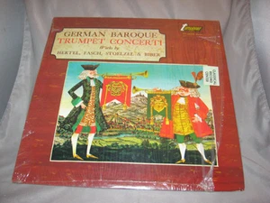 German Baroque Trumpet Concerti works by Hertel, Fasch, Stoelzel & Biber  LP - Bild 1 von 4