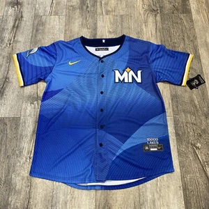 MEN’S XL 2024 City Connect Minnesota Twins #25 Byron Buxton stitched jersey - Picture 1 of 4