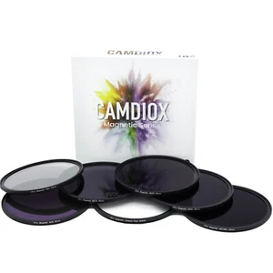 Camdiox CPRO Magnetic ND 4 8 16 32 64 1000 Kit de Filtro de Densidad Neutral + Anillo - Imagen 1 de 7