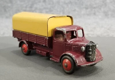 Camión cubierto de colección Dinky Toys Meccano Austin metal fundido marrón/bronceado raro Foto 1 de 4