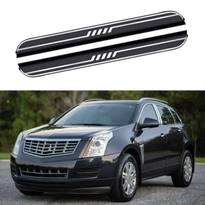 2件装跑步板侧踏板适用于凯迪拉克SRX 2010-2015固定踏板侧杠 — 第 1/4 张图片
