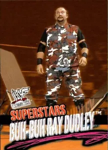 2001 Vintage Fleer WWF Wrestlemania Wrestling #16 Bubba Ray Dudley - Imagen 1 de 2