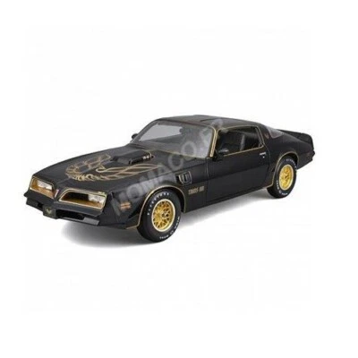 Pontiac Firebird 1/18 1978 Trans Am Nero E Dorato Rocky II 1979 - Maisto 31464BK - Immagine 1 di 2