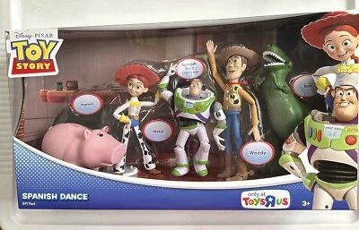 Disney Pixar Toy Story Spanish Dance ToysRUs Exclusive Gift Set Buzz Woody Rex - Image 1 of 4
