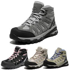 US Women Waterproof Adventure Hiking Boots Outdoor Trekking Camping Hiking Boots - Picture 1 of 20