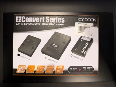 Icy Dock EZConvert 2.5" To 3.5" SATA SSD Hard Drive Converter - Image 1 of 2