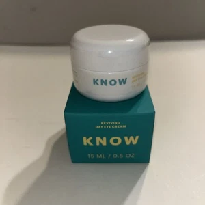 KNOW by Vanessa Hudgens Reviving Day Eye Cream 15ml 0,5OZ natürliches Koffein - Bild 1 von 4