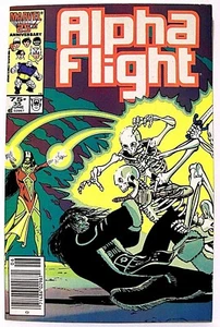 "ALPHA FLIGHT" Edición # 35 (junio de 1986) (Marvel Comics)  - Imagen 1 de 1