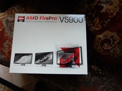 AMD FirePro V5900 2GB GDDR5 SDRAM PCI Express x16 Graphics adapter - Brand New - Image 1 of 4