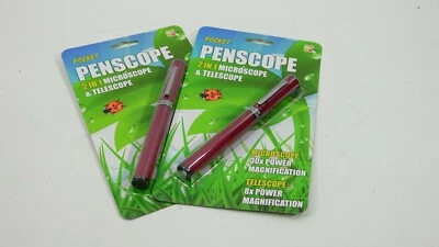 2 Pocket Spy Penscope 2 in 1 Microscope & Telescope - Buy one Get one FREE!~ - Image 1 of 4