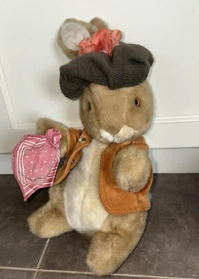 "Juguete de peluche de colección Eden Peter Rabbit Benjamin Bunny Beatrix Potter 13""" Foto 1 de 3