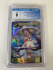 CGC 9 Mint foil full art promo skirted zero, the flashing mage FOW Force of will - Picture 1 of 3